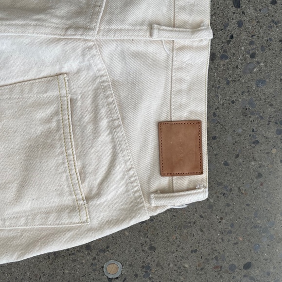 HATSKI Loose Tapered Selvedge Denim - Ecru - Picture 9 of 16